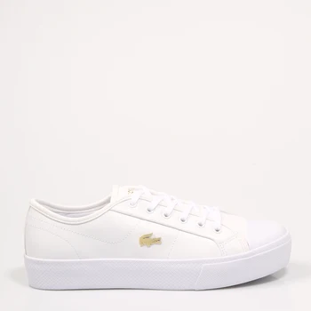

LACOSTE SLIPPERS ZIANE PLUS WHITE 39CFA0050 White piel Women-WHITE SNEAKERS Woman Casual Shoes Fashion 72341