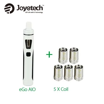 Electronic Cigarette Joyetech eGo AIO 1500mAh All In one Kit 2ml with BF coil with AIO Silicone Case Cover 100% Original
Electronic Cigarette Joyetech eGo AIO 1500mAh All In one Kit 2ml with BF coil with AIO Silicone Case Cover 100% Original