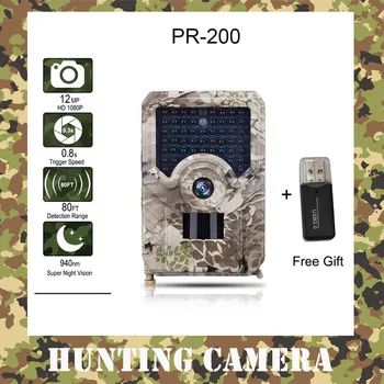 Trail Camera 12MP 940nm IR LED Hunting Camera IP56 Waterproof 18650 Battery Wild Camera Night Vision
Trail Camera 12MP 940nm IR LED Hunting Camera IP56 Waterproof 18650 Battery Wild Camera Night Vision
