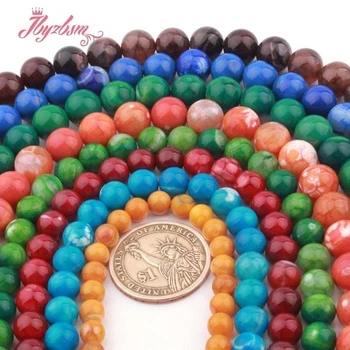 6 8 10mm Smooth Round Cracked Agates Natural Stone Beads For DIY Necklace Bracelet Woman Gift Jewelry Making Loose Beads Str 15"
6 8 10mm Smooth Round Cracked Agates Natural Stone Beads For DIY Necklace Bracelet Woman Gift Jewelry Making Loose Beads Str 15"