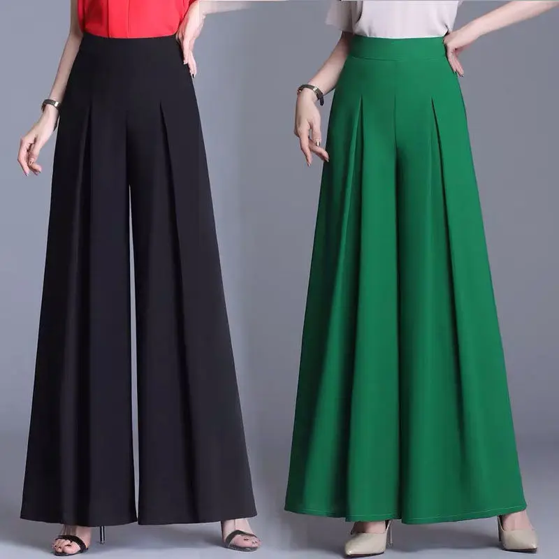 Large Size 4XL Women Summer Wide Leg Long Trousers Casual Lady High Waist Chiffon Loose Bohemia Skirt Pants Capris Floor Length
Large Size 4XL Women Summer Wide Leg Long Trousers Casual Lady High Waist Chiffon Loose Bohemia Skirt Pants Capris Floor Length