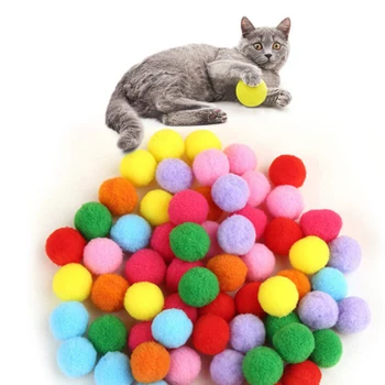 10pcs / lot Soft Cat Play Balls Kitten Candy Play Color Assorted Ball Interactive Cat Toys Play Scratch Kitten
10pcs / lot Soft Cat Play Balls Kitten Candy Play Color Assorted Ball Interactive Cat Toys Play Scratch Kitten