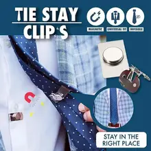 Reusable Creative Invisible Tie Clasps for Collar Ties Tacks Reusable Creative Invisible Tie Clasps for Collar
Reusable Creative Invisible Tie Clasps for Collar Ties Tacks Reusable Creative Invisible Tie Clasps for Collar
