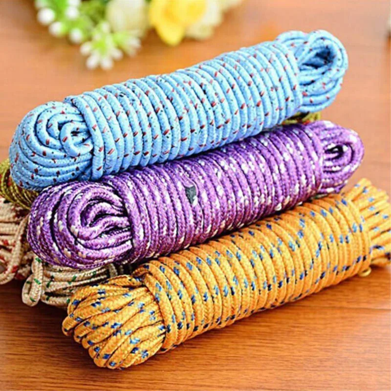 Clotheslines Hanging Rope Drying Clothes Nylon Windproof Hanger Line Cord For Outdoor SEP99
Clotheslines Hanging Rope Drying Clothes Nylon Windproof Hanger Line Cord For Outdoor SEP99