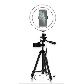 Led Selfie Ring Light Phone Photography Lamp Adjustable Lighting with Tripod Stand Holder for Dslr Camera Youtube Studio Video
Led Selfie Ring Light Phone Photography Lamp Adjustable Lighting with Tripod Stand Holder for Dslr Camera Youtube Studio Video
