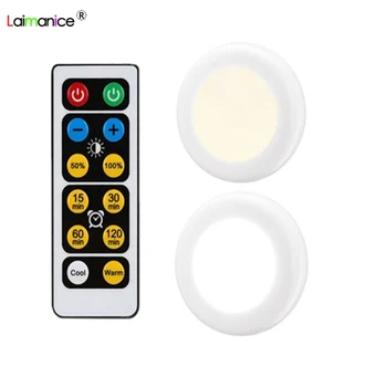 LED Under Cabinets Light Double Color Dimmable Touch Sensor Round Remote Wireless Night Lamp for Bedroom Closet Kitchen Children
LED Under Cabinets Light Double Color Dimmable Touch Sensor Round Remote Wireless Night Lamp for Bedroom Closet Kitchen Children