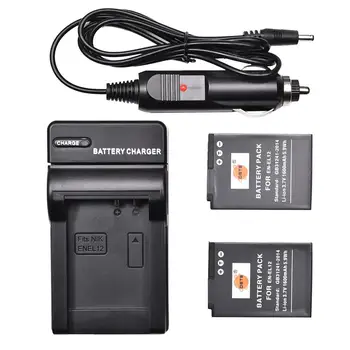 DSTE 2PCS EN-EL12 Camera Battery with US Plug Charger Kit for Nikon AW100s AW110s S8100 S8200 S9050 S9100 S9200 W300S
DSTE 2PCS EN-EL12 Camera Battery with US Plug Charger Kit for Nikon AW100s AW110s S8100 S8200 S9050 S9100 S9200 W300S