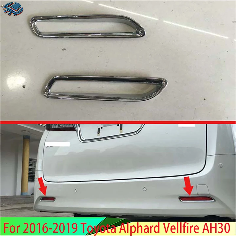 Для 2016-2019 Toyota Alphard AH30W автомобильные аксессуары ABS хромированный задний отражатель противотумансветильник фара крышка отделка
Для 2016-2019 Toyota Alphard AH30W автомобильные аксессуары ABS хромированный задний отражатель противотумансветильник фара крышка отделка