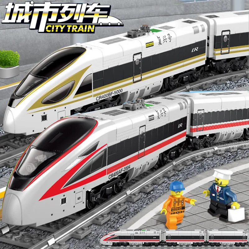 Kaizhi Compatible legoingly power electric train high-speed Rails passenger Figures Motor Car model sets building blocks toys
Kaizhi Compatible legoingly power electric train high-speed Rails passenger Figures Motor Car model sets building blocks toys