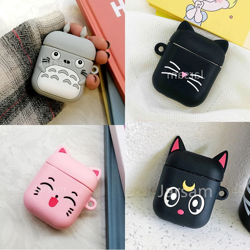 For AirPods Case Cute 3D Cartoon Pattern Earphone Case For Apple Airpods 2 Soft Silicone Protect Cover
For AirPods Case Cute 3D Cartoon Pattern Earphone Case For Apple Airpods 2 Soft Silicone Protect Cover
