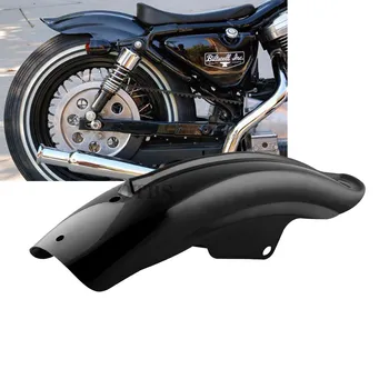 

1PCS Black Plastic Motorcycle Rear Mudguard Fender for Harley Sportster Solo Bobber Chopper Cafe Racer 883 883R 1200 1994 - 2003