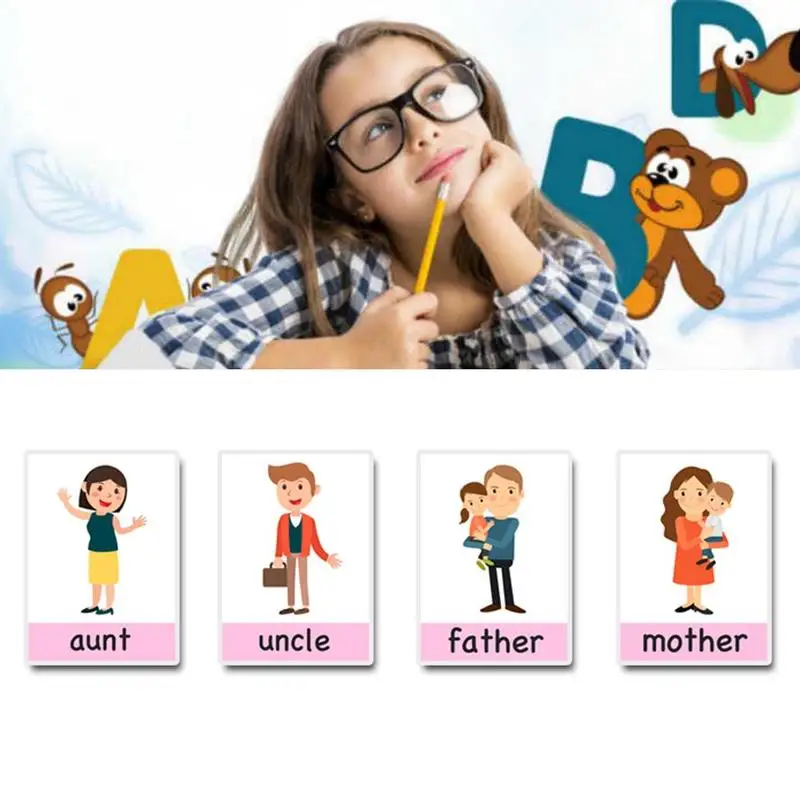 English Word Flash Cards Baby Emotion Learning Appellation Montessori Training Cards For Children Teacher Teaching Kids
English Word Flash Cards Baby Emotion Learning Appellation Montessori Training Cards For Children Teacher Teaching Kids