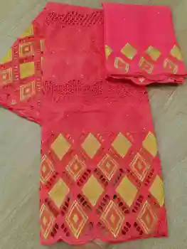 Nice Coral Color Wedding Lace 5Y African Cotton Lace Fabric And 2Y Swiss Voile Lace Material For Sewing Dress NCV51
Nice Coral Color Wedding Lace 5Y African Cotton Lace Fabric And 2Y Swiss Voile Lace Material For Sewing Dress NCV51