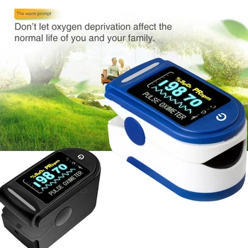 Portable Fingertip Pulse Oximeter with Easy-to-read Color Display Support Automatic Switch-off for Household Use
Portable Fingertip Pulse Oximeter with Easy-to-read Color Display Support Automatic Switch-off for Household Use