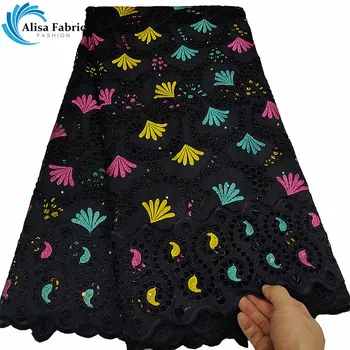 Black african nigeria lace fabric 2019 high quality laces cotton fabric embroidered swiss voile lace in switzerland for dresses
Black african nigeria lace fabric 2019 high quality laces cotton fabric embroidered swiss voile lace in switzerland for dresses