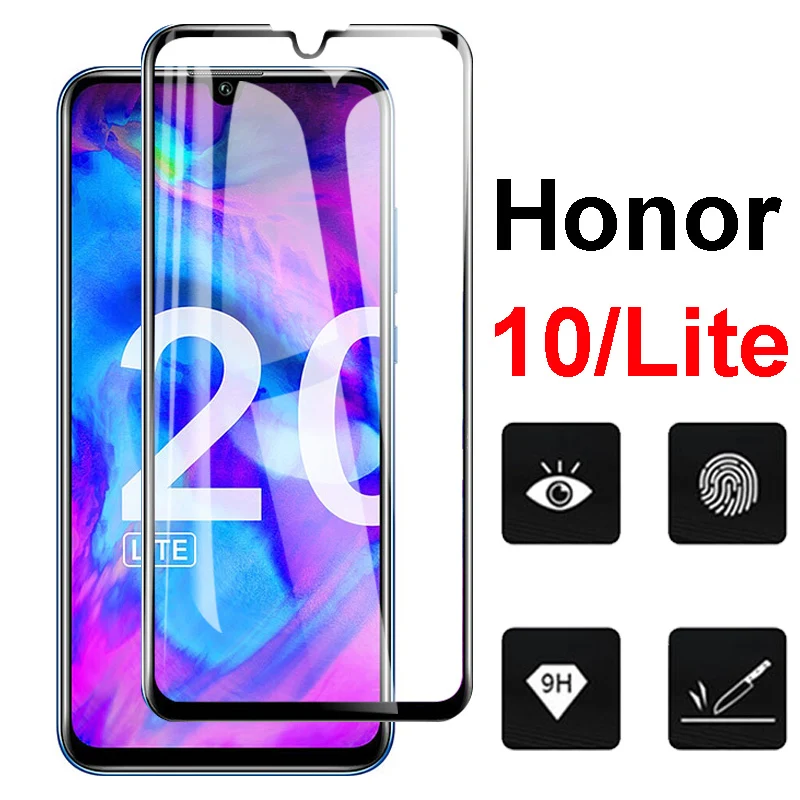 Закаленное 3d-стекло для Honor 10 20 lite защитный чехол huawei honor pro life honer 20i защитная