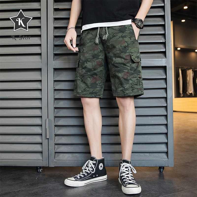 K-Star Shorts Men New Arrival Summer Loose Cotton Shorts Men Overalls Casual Floral 5-point Pants Thin Pants For Men
K-Star Shorts Men New Arrival Summer Loose Cotton Shorts Men Overalls Casual Floral 5-point Pants Thin Pants For Men