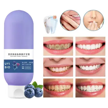 100g Fruit Taste Natural Vitamin Whitening Toothpaste Remove Plaque Stains Oral Odor Bright Teeth Fresh Breath Oral Care Tool
100g Fruit Taste Natural Vitamin Whitening Toothpaste Remove Plaque Stains Oral Odor Bright Teeth Fresh Breath Oral Care Tool