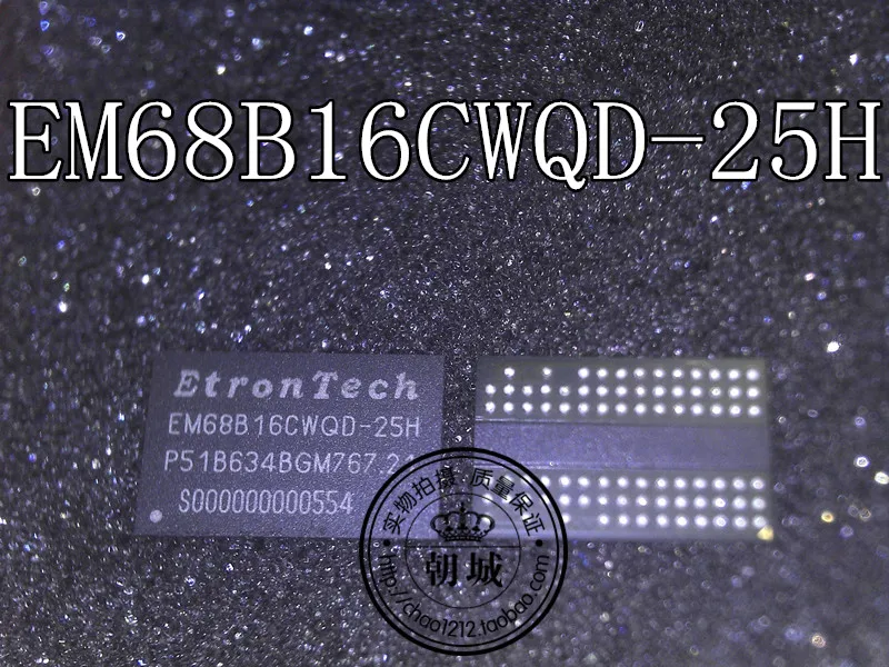 5pcs/lot EM68B16CWQD-25H BGA
5pcs/lot EM68B16CWQD-25H BGA