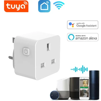 WiFi Smart Plug Outlet Wireless Power Socket Smart Life/Tuya App Remote Control Work with Alexa Google Home No Hub Required UK
WiFi Smart Plug Outlet Wireless Power Socket Smart Life/Tuya App Remote Control Work with Alexa Google Home No Hub Required UK