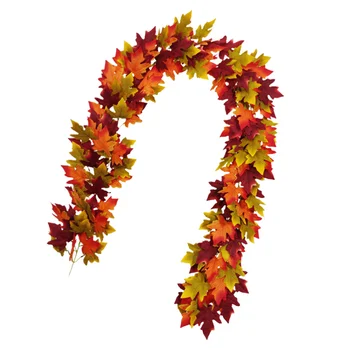 1PC 2M Simulation Maple Leaf Vine Artificial Leaf Cane Door Wall Decoration for Thanksgiving Halloween (Red and Green)
1PC 2M Simulation Maple Leaf Vine Artificial Leaf Cane Door Wall Decoration for Thanksgiving Halloween (Red and Green)