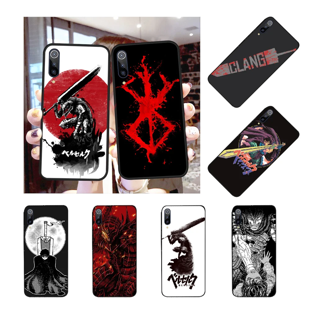 NBDRUICAI berserk guts аниме черный мягкий чехол для телефона из ТПУ Redmi Note 8 8A 7 6 6A 5 5A 4 4X 4A Go Pro