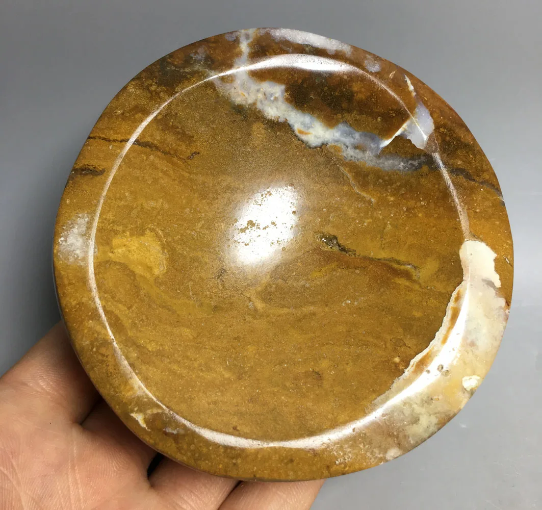 391g Natural quartz crystal polished healing ocean jasper ashtray for home and office gifts
391g Natural quartz crystal polished healing ocean jasper ashtray for home and office gifts