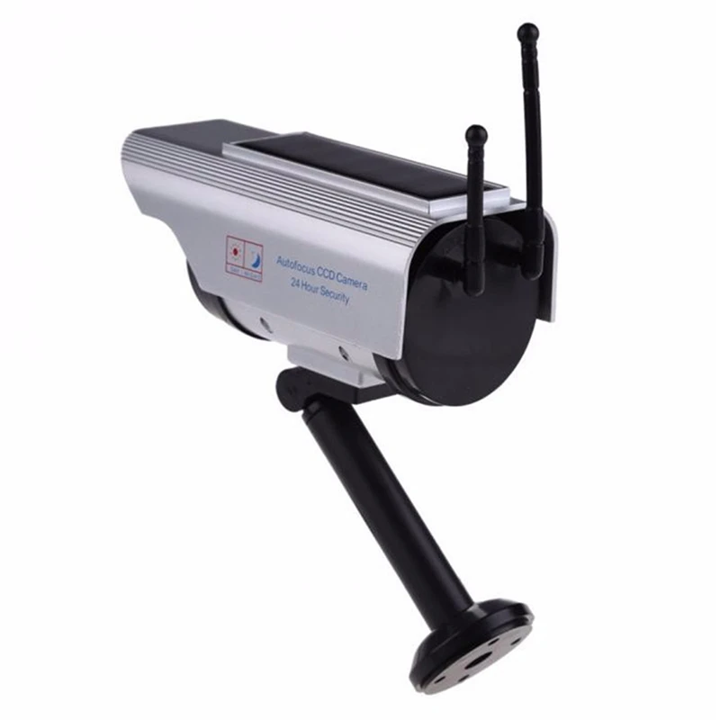 Outdoor Solar Power Dummy CCTV Camera With Flashing LED Light Fake Camera Security Outdoor Home CCTV Surveillance Camera
Outdoor Solar Power Dummy CCTV Camera With Flashing LED Light Fake Camera Security Outdoor Home CCTV Surveillance Camera