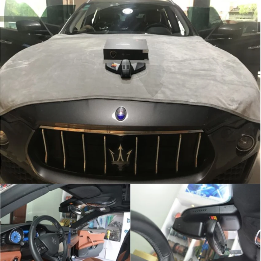 New ! Easy to install Car DVR Video Recorder Dash Cam Camera For Maserati Levante Quattroporte Ghibli hd 1600p Novatek 96675 DVR 0