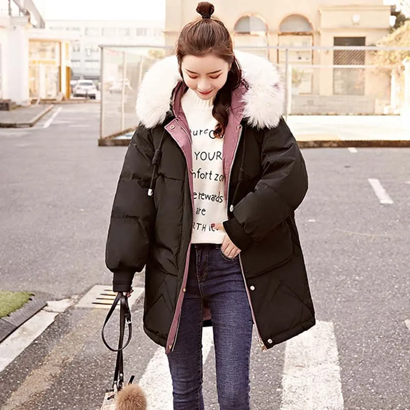 2018 Winter New Style down Jacket Cotton-padded Clothes Women's Mid-length Korean-style Hong Kong Style Short-height 150 Cotton-
2018 Winter New Style down Jacket Cotton-padded Clothes Women's Mid-length Korean-style Hong Kong Style Short-height 150 Cotton-