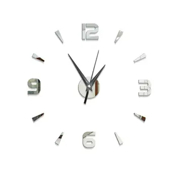 Modern Large 3D Mirror Surface Wall Clock Sticker Office Room DIY Decor E6P8
Modern Large 3D Mirror Surface Wall Clock Sticker Office Room DIY Decor E6P8