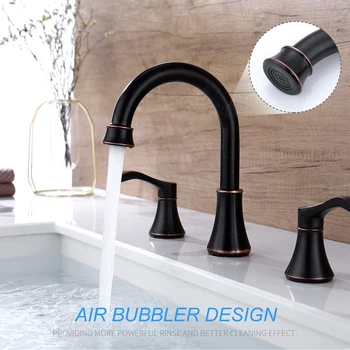 9/16"Kitchen Faucets Bathroom Faucet Two Handle Hot Cold Water Mixer Basin Sink Faucets Ceramic Valve with Drain Stopper Hoses
9/16"Kitchen Faucets Bathroom Faucet Two Handle Hot Cold Water Mixer Basin Sink Faucets Ceramic Valve with Drain Stopper Hoses