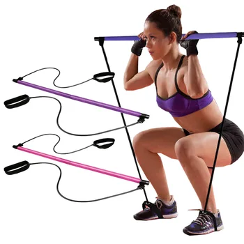 Portable Pilates Bar Kit Resistance Band Yoga Pilates Stick Yoga Exercise Bar Foot Loop for Yoga Pilates Resistance Bar
Portable Pilates Bar Kit Resistance Band Yoga Pilates Stick Yoga Exercise Bar Foot Loop for Yoga Pilates Resistance Bar