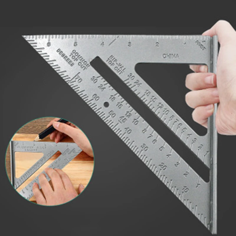 Square Triangle Ruler Ruler Carpenter Precision Measurement Tool Kit High Quality 90 Degree Triangle 
Square Triangle Ruler Ruler Carpenter Precision Measurement Tool Kit High Quality 90 Degree Triangle