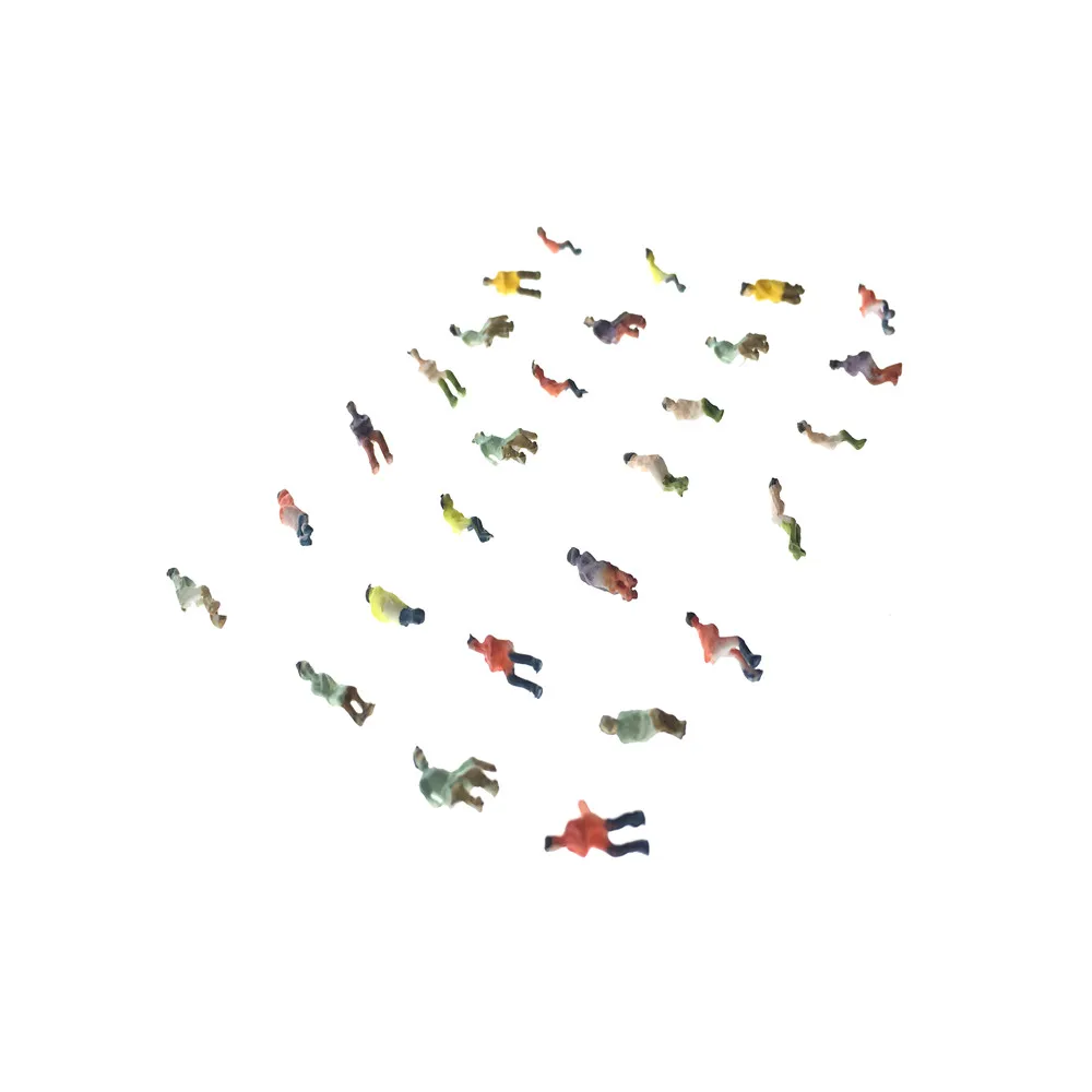 n scale model sitting people figure06