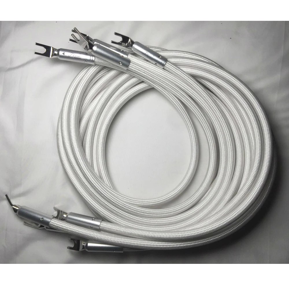 HIFI Demark Argento Flow Silver HIFI Speaker Cable with Spade Plug
HIFI Demark Argento Flow Silver HIFI Speaker Cable with Spade Plug