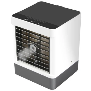 Air Conditioner Fan, Air Personal Space Cooler Small Desktop Fan Quiet Personal Table Fan Mini Evaporative Air Circulator Cooler 
Air Conditioner Fan, Air Personal Space Cooler Small Desktop Fan Quiet Personal Table Fan Mini Evaporative Air Circulator Cooler