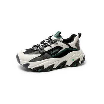 Spring Autumn Women Casual Shoes Fashion Platform Woman Chunky Sneakers Ladies Sports White Tenis Feminino Size 34-39
Spring Autumn Women Casual Shoes Fashion Platform Woman Chunky Sneakers Ladies Sports White Tenis Feminino Size 34-39