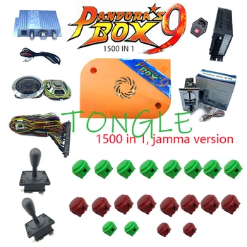DIY Arcade Kit Pandora Box 9 1500 in 1 Jamma Multi Game Board Harness Coin Selector Joystick Button PartS for DIY Arcade machie
DIY Arcade Kit Pandora Box 9 1500 in 1 Jamma Multi Game Board Harness Coin Selector Joystick Button PartS for DIY Arcade machie