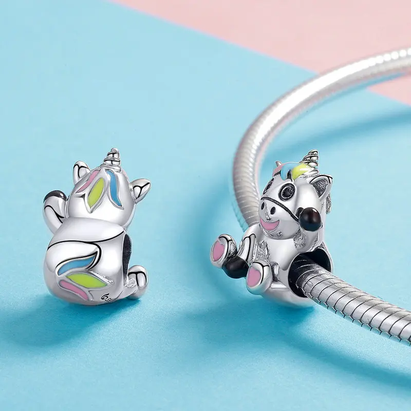 CodeMonkey Cute Licorne Unicorn Colorful Enamel Charm Bead Fit Original Pandora Bracelets Bangles Pendant 925 Silver Jewelry 041
CodeMonkey Cute Licorne Unicorn Colorful Enamel Charm Bead Fit Original Pandora Bracelets Bangles Pendant 925 Silver Jewelry 041