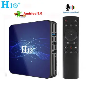 H10 Plus TV Box Android 9.0 Set Top Box 1GB RAM 8GB ROM Smart tv box 2.4G 5G wifi 4K H.265 Netflix Youtube Google Media Player
H10 Plus TV Box Android 9.0 Set Top Box 1GB RAM 8GB ROM Smart tv box 2.4G 5G wifi 4K H.265 Netflix Youtube Google Media Player