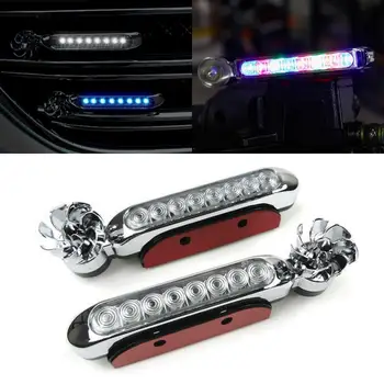 2pcs Wind Energy Running Lights car wind LED light Waterproof Daytime Running lights Wind Power Grille Vehicle Lights
2pcs Wind Energy Running Lights car wind LED light Waterproof Daytime Running lights Wind Power Grille Vehicle Lights