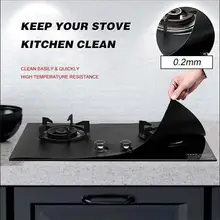 Gas Stove Protectors Thick Cooker Cover Liner Clean Mat Pad Gas Stove Stovetop Protector Cookware Parts for Kitchen Accessories
Gas Stove Protectors Thick Cooker Cover Liner Clean Mat Pad Gas Stove Stovetop Protector Cookware Parts for Kitchen Accessories
