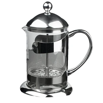 300Ml Stainless Steel French Press Tea Pot High Temperature Resistant Glass Coffee Pot Filter Hand Maker Coffee Filtration Press
300Ml Stainless Steel French Press Tea Pot High Temperature Resistant Glass Coffee Pot Filter Hand Maker Coffee Filtration Press