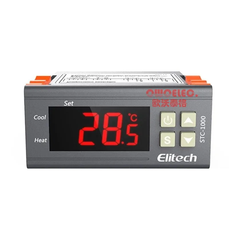 Электронный регулятор температуры термостата Elitech STC 1000 110 В аквариум инкубатор