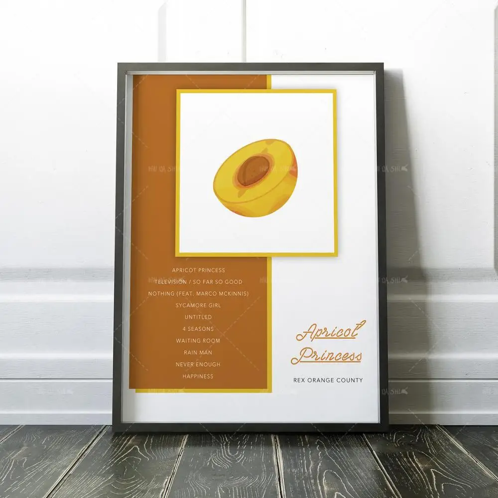 Home Decoration Modern Rex Orange County Apricot Princes Posters Wall Art Canvas Painting Pictures Living Room Decoration Frame
Home Decoration Modern Rex Orange County Apricot Princes Posters Wall Art Canvas Painting Pictures Living Room Decoration Frame