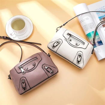 Cow Leather Handbag For Women Phone Bag Girl Fashion Messenger Bags Bolsa Female Shoulder Bags Ladies Party Crossbody Bag 
Cow Leather Handbag For Women Phone Bag Girl Fashion Messenger Bags Bolsa Female Shoulder Bags Ladies Party Crossbody Bag