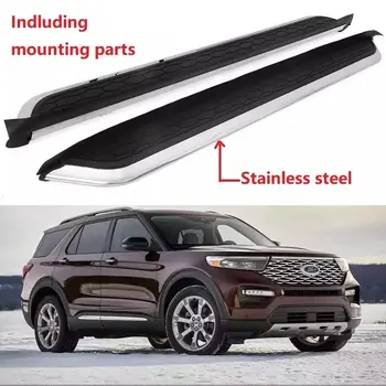 2Pcs Door Fixed Side Step Running Board Nerf Bar Guards Protector Fits for Ford- Explorer 2020 2021 - Black
2Pcs Door Fixed Side Step Running Board Nerf Bar Guards Protector Fits for Ford- Explorer 2020 2021 - Black