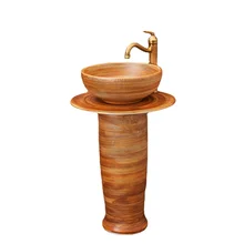 Column Art Washbasin Floor Toilet Column Wash Basin Simple Bathroom Balcony Ceramic Column Inter-Platform Basin
Column Art Washbasin Floor Toilet Column Wash Basin Simple Bathroom Balcony Ceramic Column Inter-Platform Basin