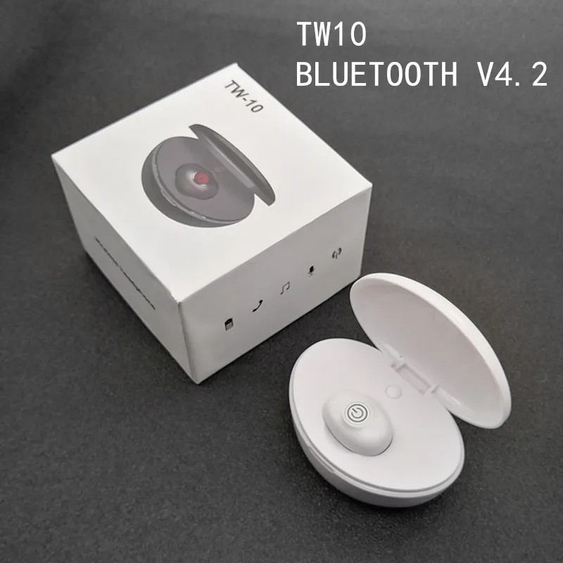 TWS TW10 беспроводные Bluetooth наушники сенсорные 5 0 мини одно ухо водонепроницаемые